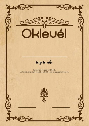 Oklevél
