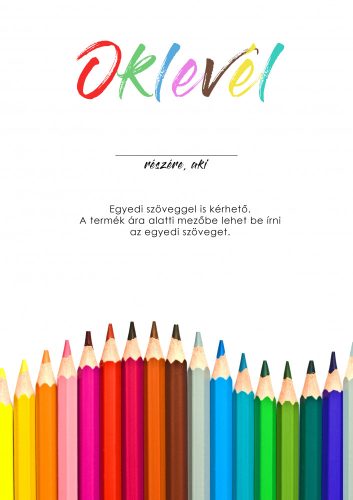 Oklevél iskolai