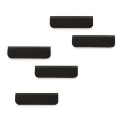   Jegyzettartó klip, öntapadó, mágneses, DURABLE "DURAFIX® CLIP", fekete