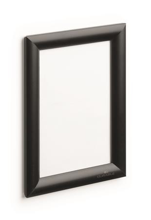 Posztertábla, fali, A5, alumínium keret, DURABLE, fekete