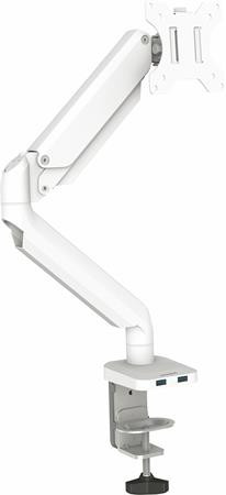 Monitortartó kar, egy monitorhoz, FELLOWES "Platinum Series™ Single", fehér