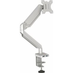  Monitortartó kar, egy monitorhoz, FELLOWES "Platinum Series™Single", ezüst