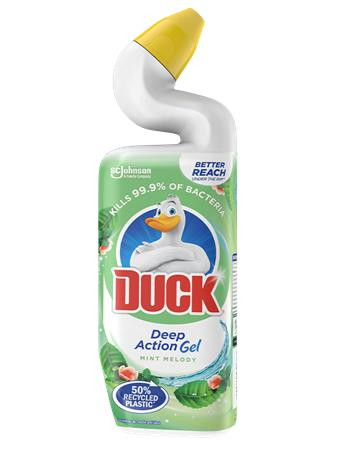 WC-tisztítógél, 750 ml, DUCK "Deep Action Gel", mentol