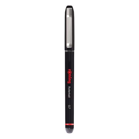 Rollertoll, 0,7 mm, kupakos, ROTRING "Rollerball", fekete