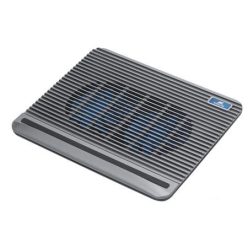  Notebook állvány, hűtőventilátorral, 15,6", RIVACASE "5555", ezüst