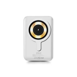   Power bank, mágneses (vezeték nélküli), 10.000mAh, URBAN FACTORY, krétafehér