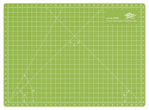 Vágóalátét, barkácsoláshoz, A4, WEDO "Comfortline", zöld