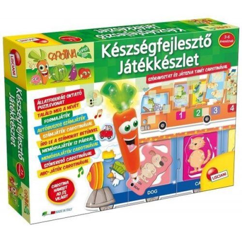 Készségfejlesztő játékkészlet - Carotina