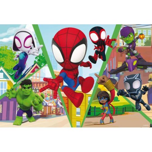 Spidey és a csapat - 2az 1-ben 24 db-os puzzle