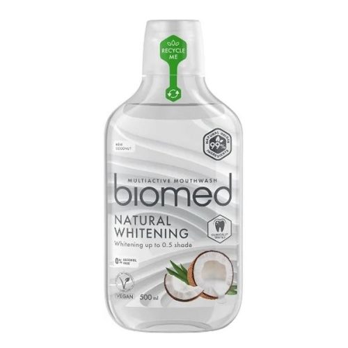 Biomed NATURAL WHITENING szájvíz, 500 ml