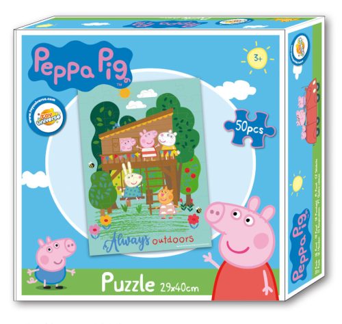 Peppa malac puzzle 50 db-os