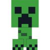 Minecraft Creeper formapárna, díszpárna 27x40 cm Velúr