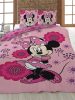 Disney Minnie Flowers ágyneműhuzat 140×200cm, 63×63 cm microfibre