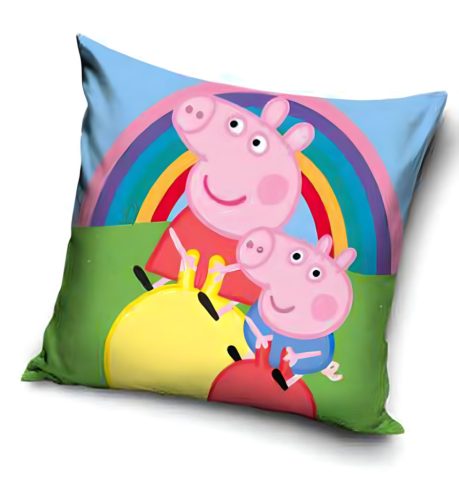 Peppa malac Rainbow párnahuzat 40x40 cm