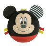 Disney Mickey plüss labdafigura, baba csörgő Clementoni