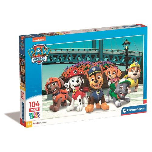 Mancs Őrjárat Adventure Bay 104 db-os maxi puzzle Clementoni