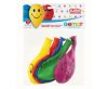 Mosoly Smileys léggömb, lufi 5 db-os 12 inch (30 cm)