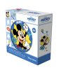 Disney Mickey Yes étkészlet, micro műanyag szett Dobozban