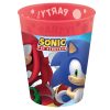 Sonic a sündisznó Sega micro prémium műanyag pohár szett 4 db-os 250 ml