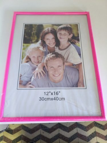 Fényképtartó pink 30 x 40 cm (A3) +saját fénykép