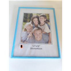 Fényképtartó kék 30 x 40 cm (A3) +saját fénykép