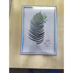 Képkeret egyedi képpel A4 ezüst