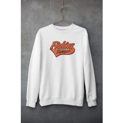Fishing Forever unisex pulóver fehér