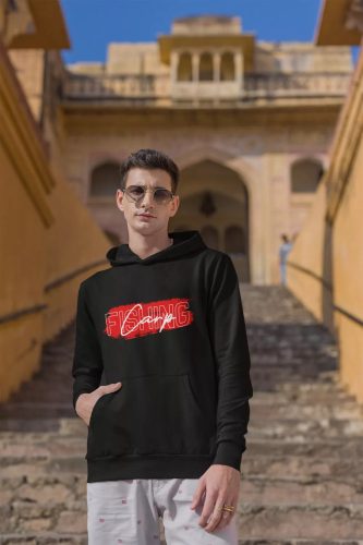 Carp Fishing pulóver fekete