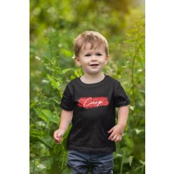 Carp Fishing gyerek póló fekete