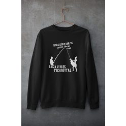 Nincs szőke herceg unisex pulóver fekete