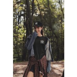 Horgász  női fekete póló