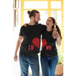 LOVE fekete póló