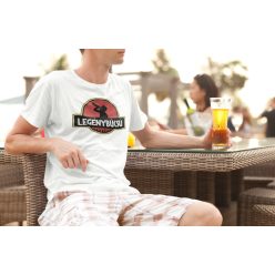 Legénybúcsú Jurassic park fehér póló