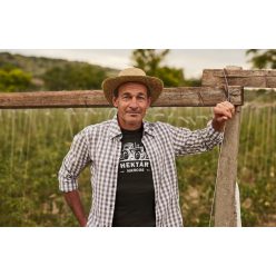 Hektár harcos Férfi  fekete póló