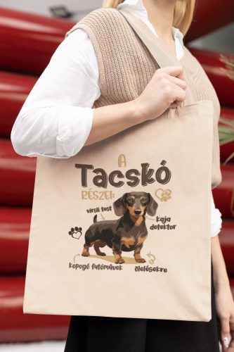 Tacskó részei táska