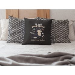 Az igazi boldogság fekete párna