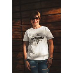 Nagymamának nincs párja fehér póló