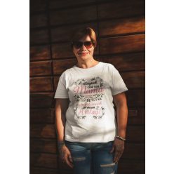 Csak egy mama vagyok fehér póló