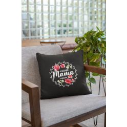 Legjobb mama fekete párna