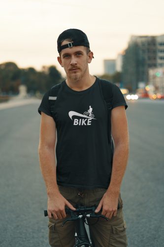 Bike fekete póló