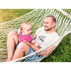 Az új nevem apa rózsaszín cumival fehér póló