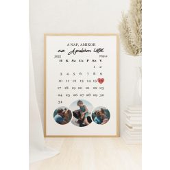 Amikor az apukám lettél naptár