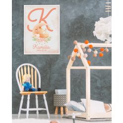 Rókás születési poszter