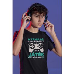 A játék fontosabb fekete póló