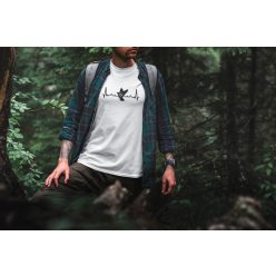 EKG vadász fehér póló