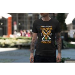 Nincs szükségem terápiára fekete póló