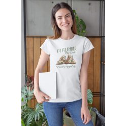 Az az ember aki olvas fehér póló