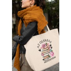 Az olvasás az én mindenem táska