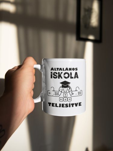 Általános iskola teljesítve bögre