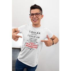 Tanár vagyok fehér póló